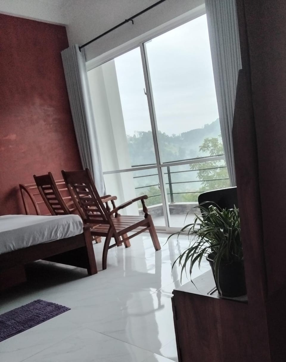 Bed, Natural landscape, View (from property/room), Balcony/Terrace, Photo of the whole room, Bedroom, Mountain view