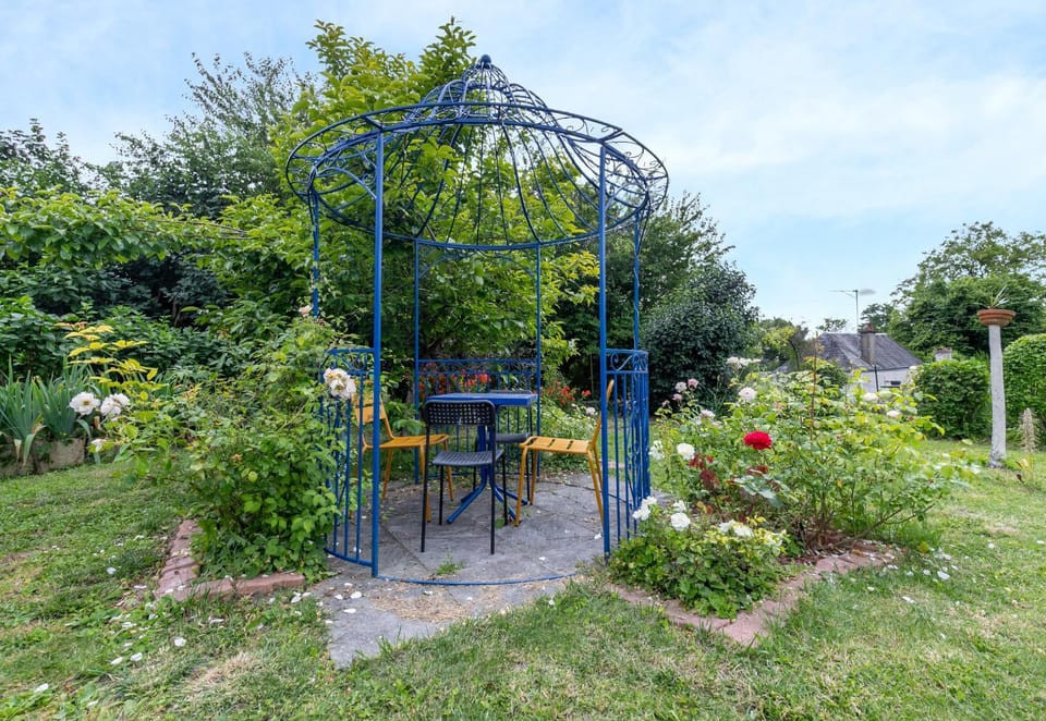 Natural landscape, Garden, Garden view