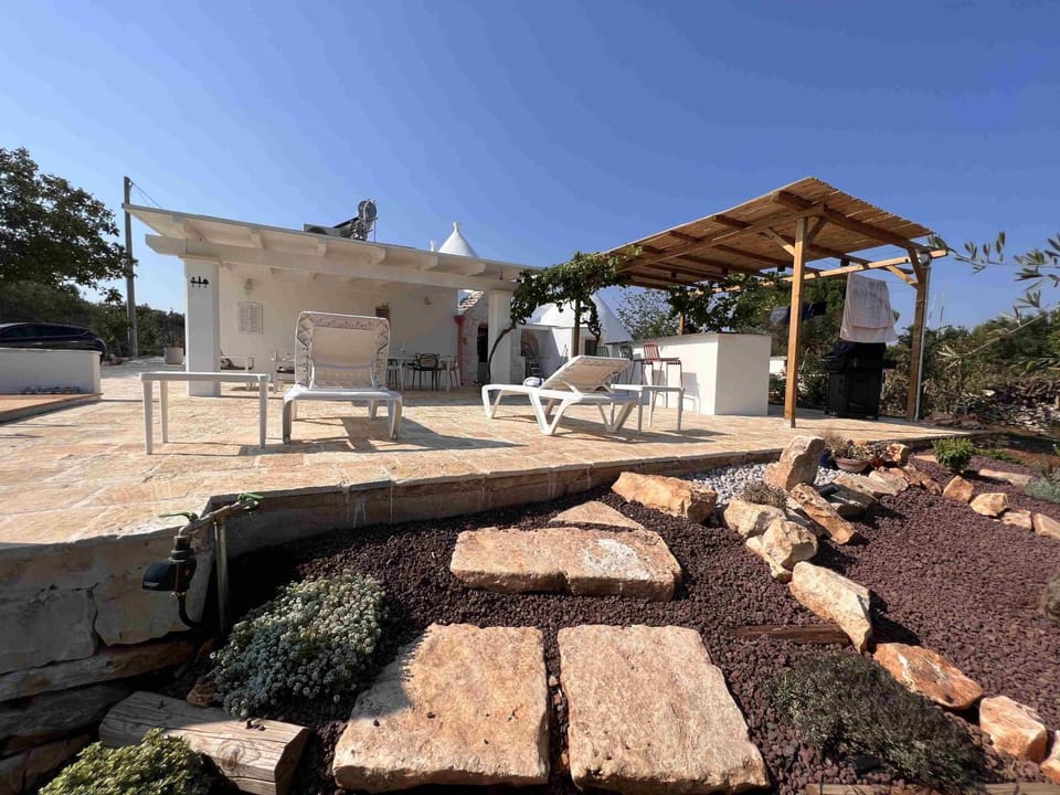 Patio, Day, Natural landscape, Garden, Inner courtyard view