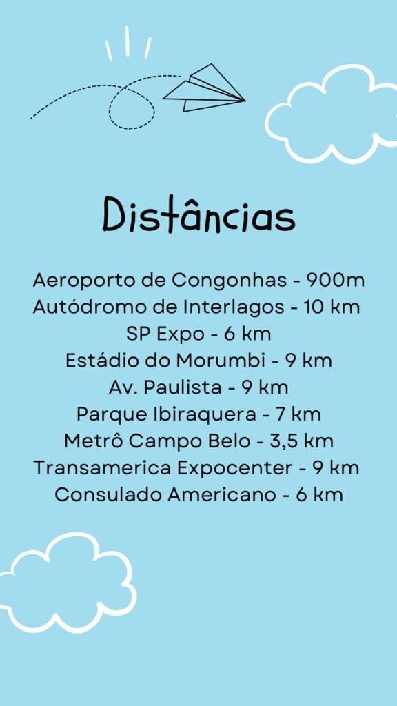 Suite Privativa ao lado do Aeroporto de Congonhas7 Apartment in Sao Paulo City