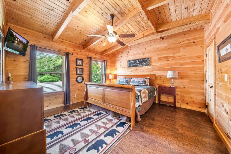 Bed, Bedroom