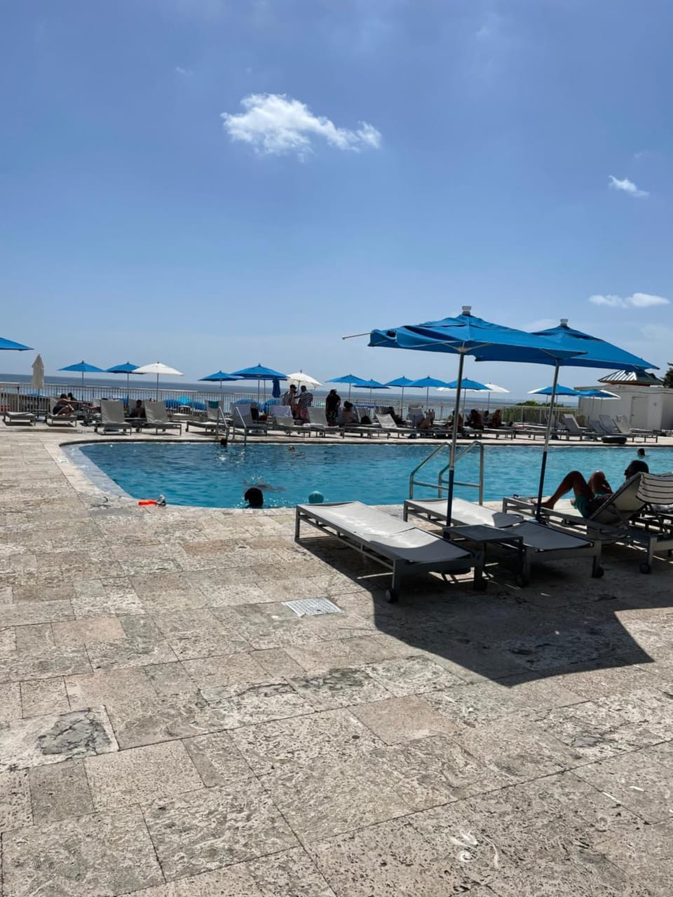 Pool view, Swimming pool, Swimming pool, sunbed