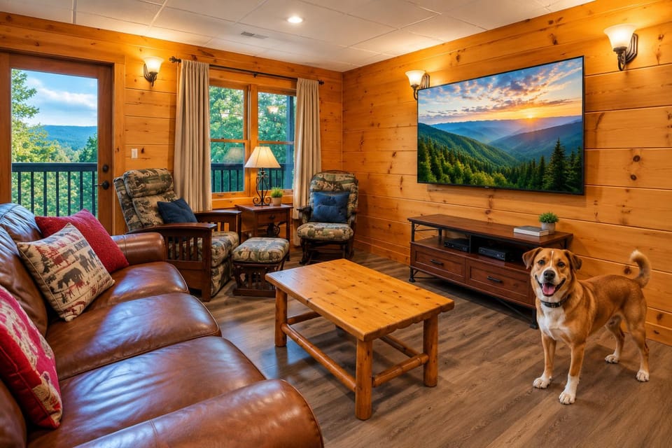 Living room, Pets