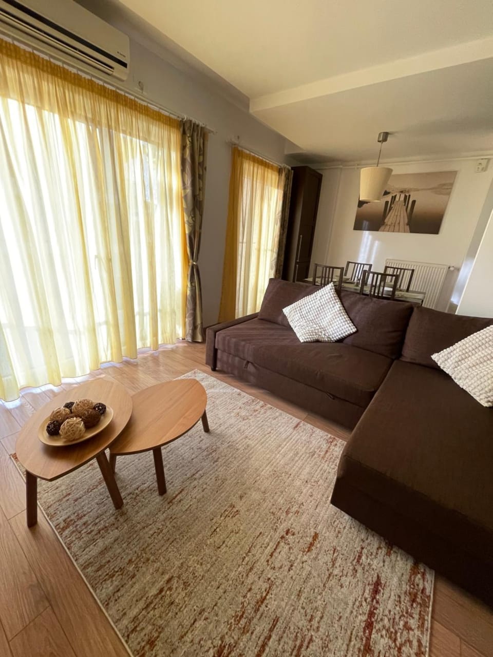 Living room, air conditioner