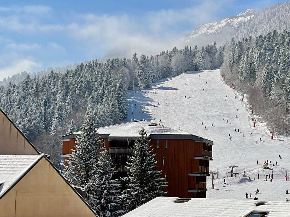 Natural landscape, Winter, Mountain view