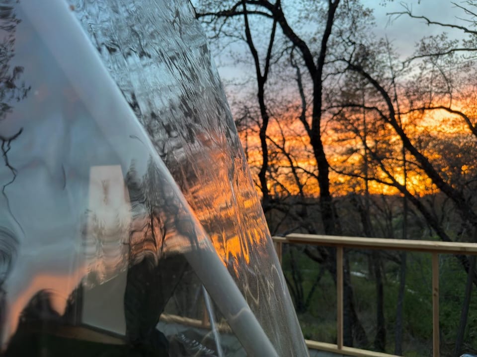 Glamping Dome 1 - 10 minutes from Kings Canyon Luxury tent in Sierra Nevada