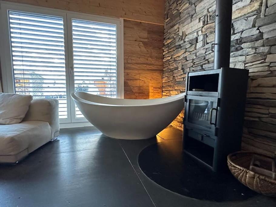 Living room, Bath, flat iron