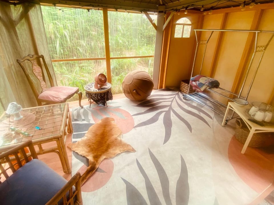 Artsy Cabin on Organic Farm Cabin in Big Island