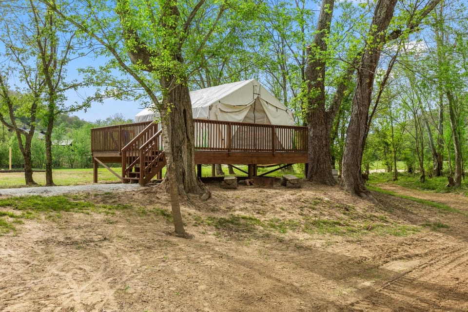 Red River Elusive Elk Glamping Tent 1 Luxury tent in Kentucky