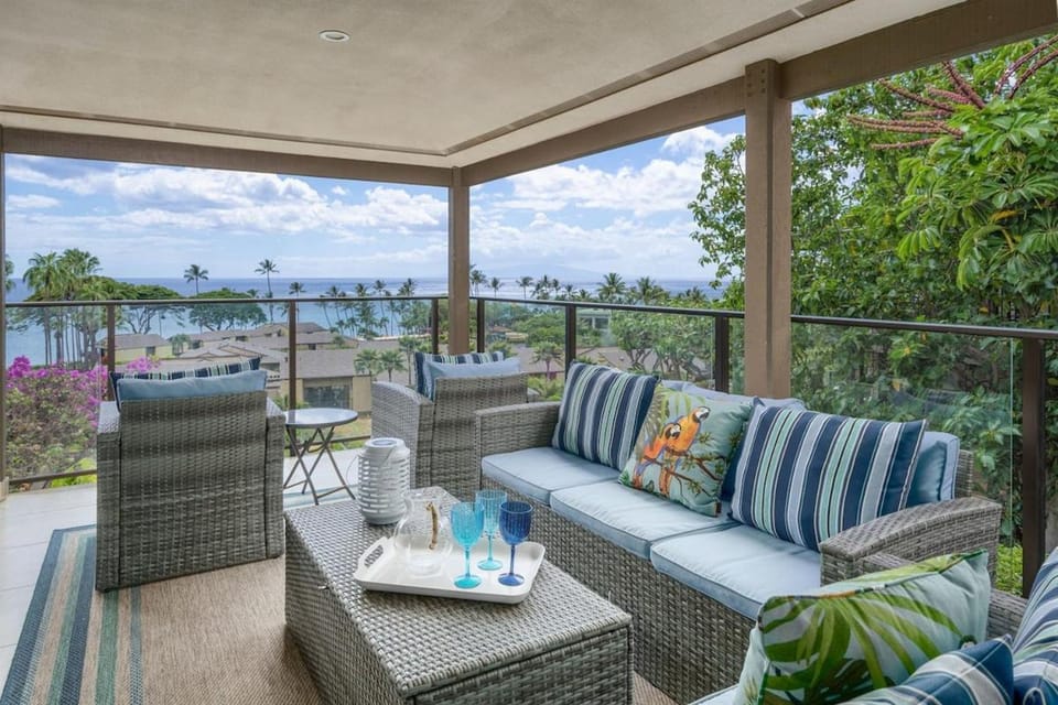 Wailea Elua #202 — Huge Views — Luxury Remodel House in Wailea