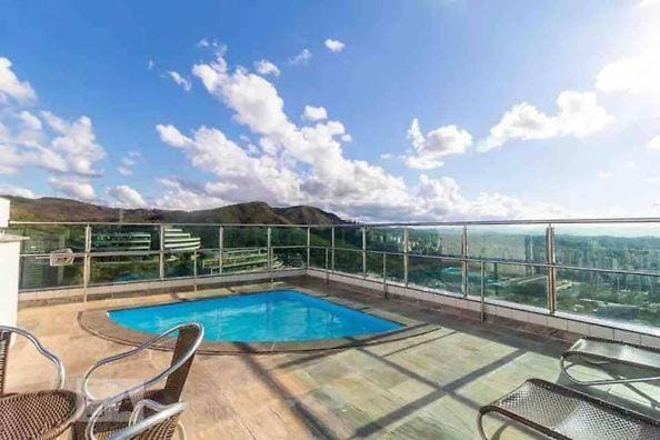 Mountain view, Pool view, Swimming pool
