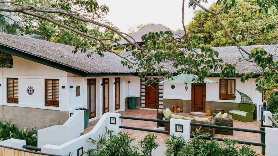 Property building, Patio, Garden view