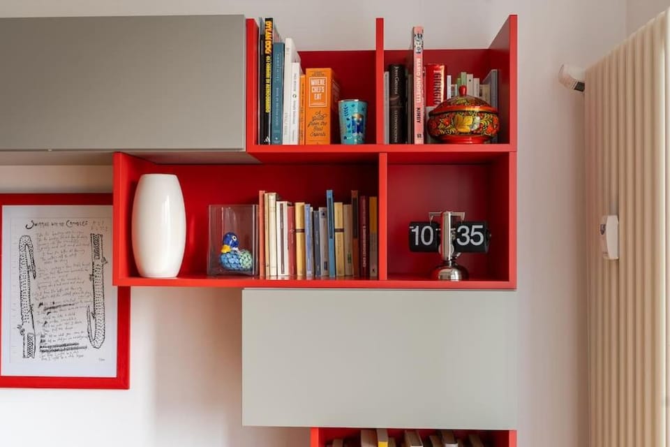 Library, wardrobe