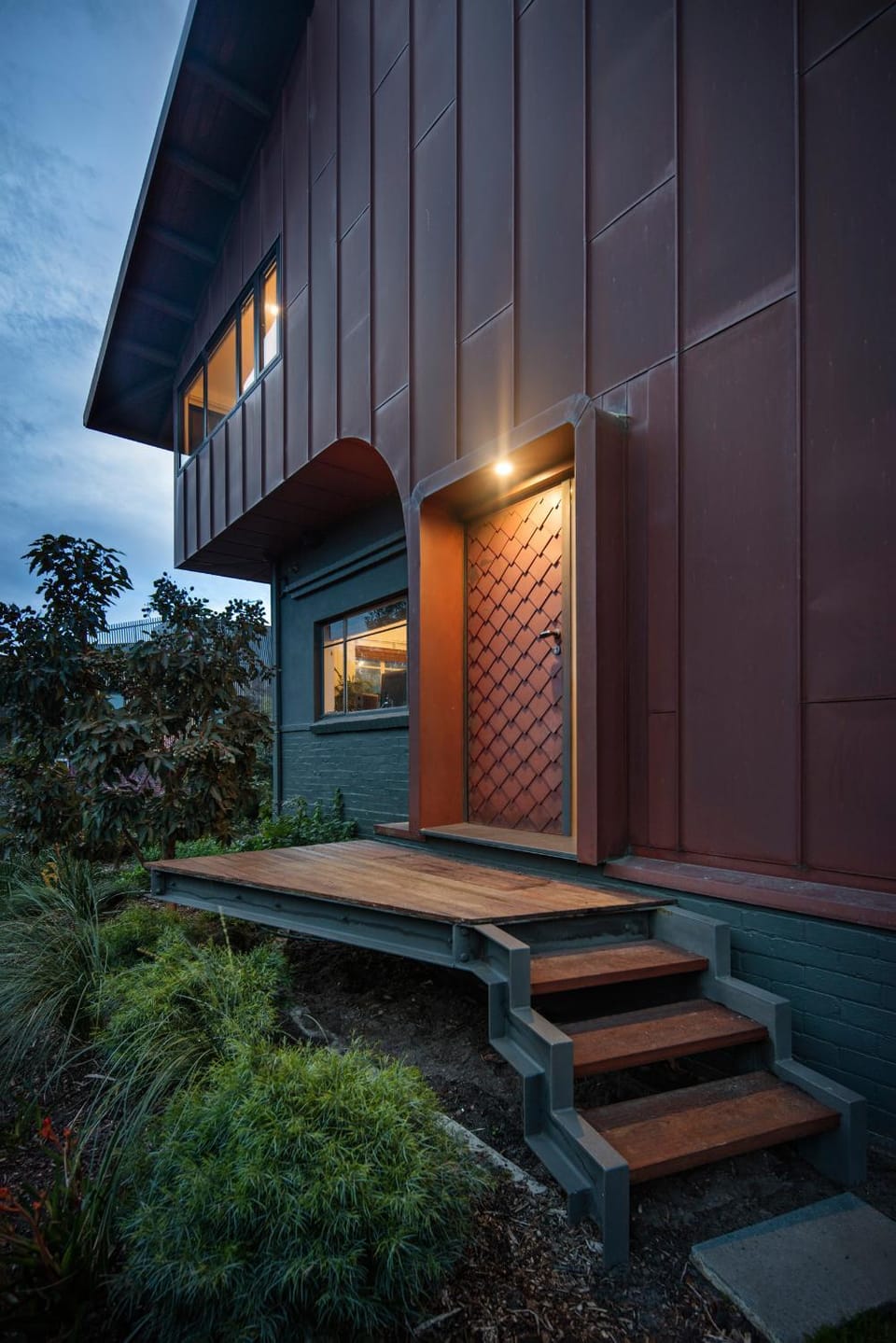 Property building, Garden view