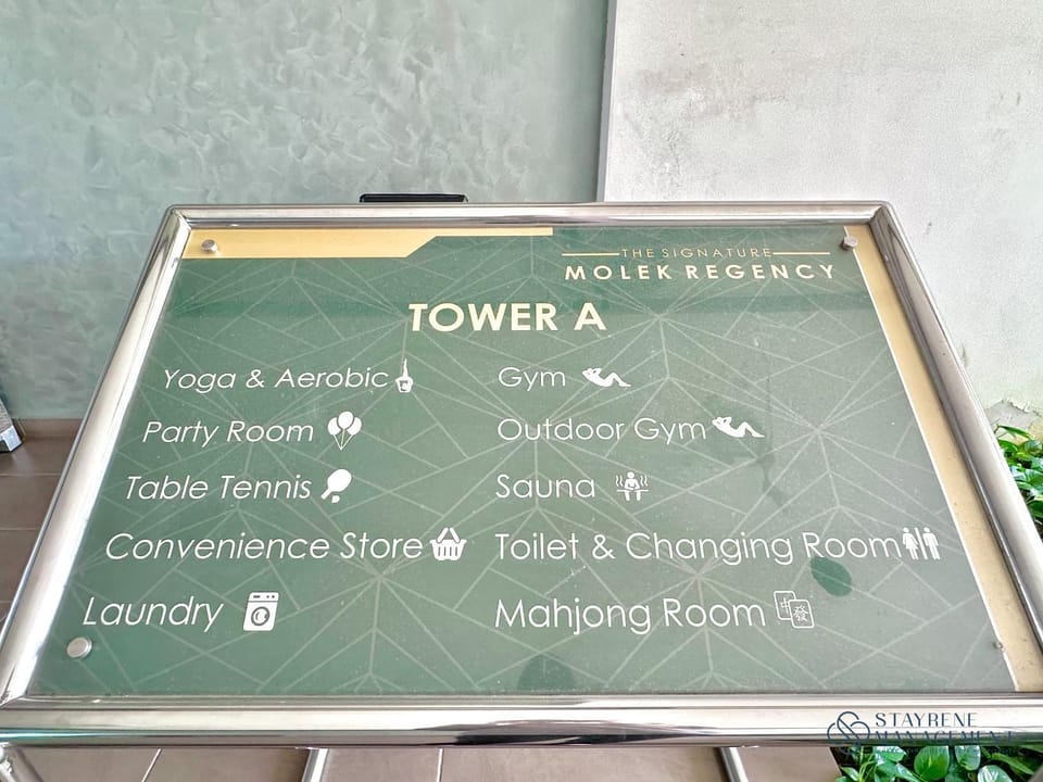 Area and facilities