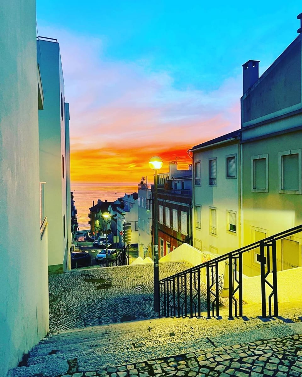 Street view, Sunset