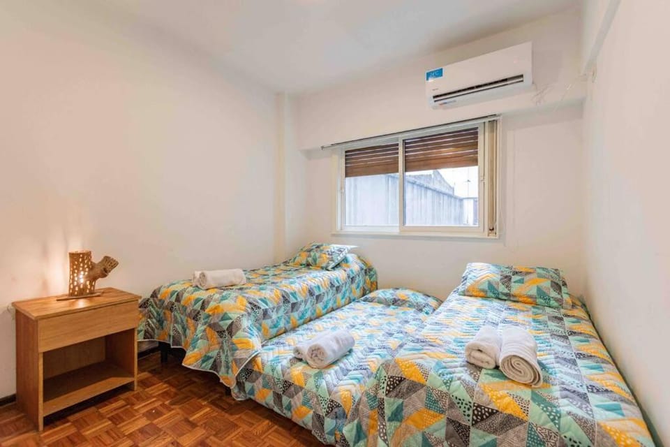 Bed, Photo of the whole room, Bedroom, air conditioner