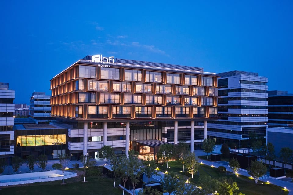 Property building, Night