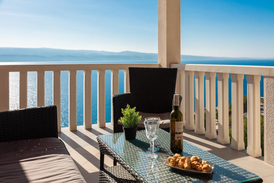 Day, View (from property/room), Balcony/Terrace, Sea view