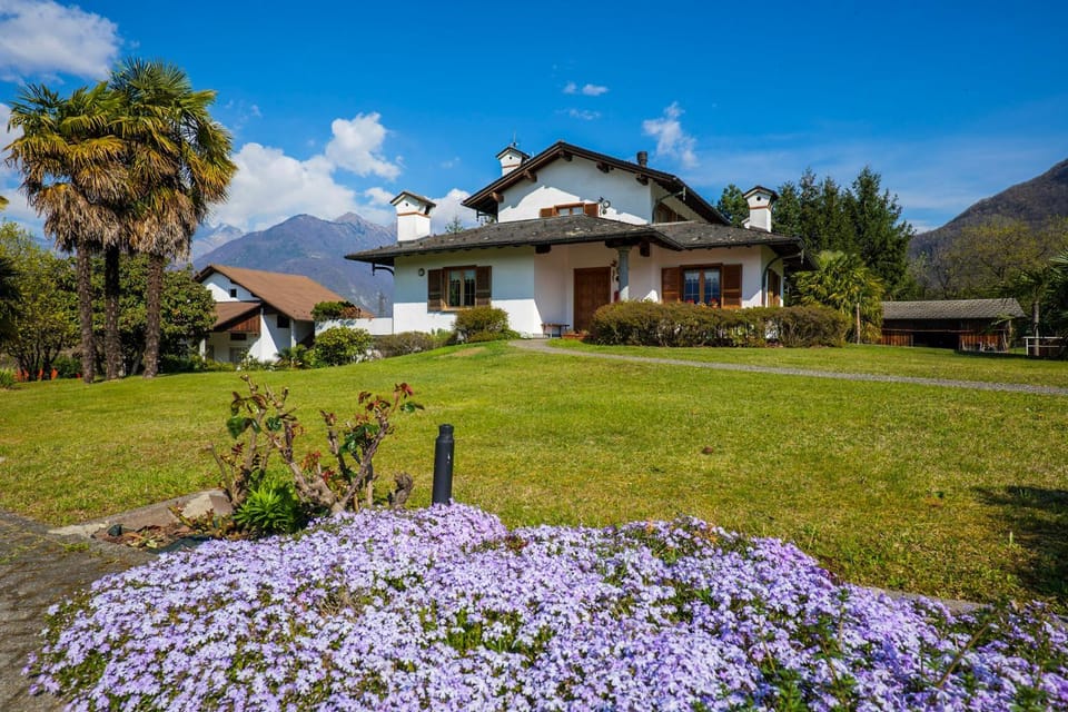 Property building, Garden, Mountain view