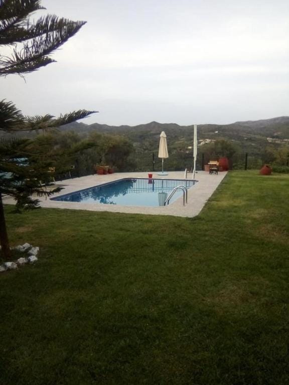 Day, Natural landscape, Mountain view, Swimming pool