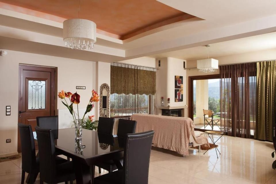 Living room, Seating area, Dining area