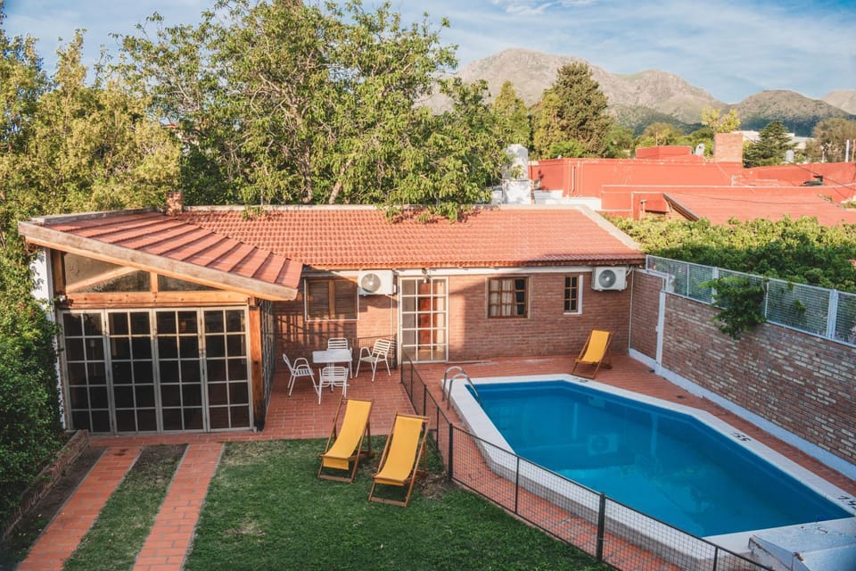 Natural landscape, Mountain view, Pool view, Swimming pool