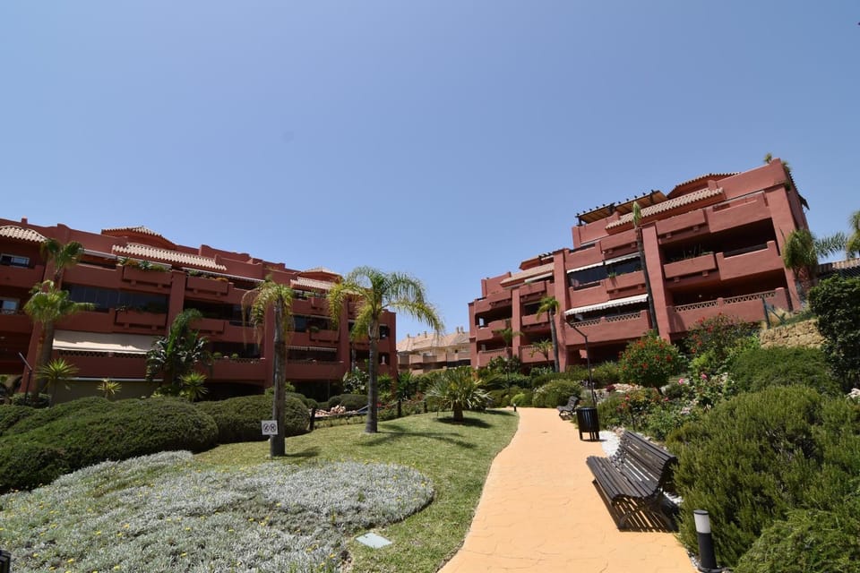 Property building, Garden view