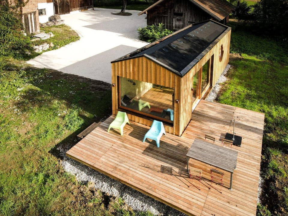 Property building, Garden