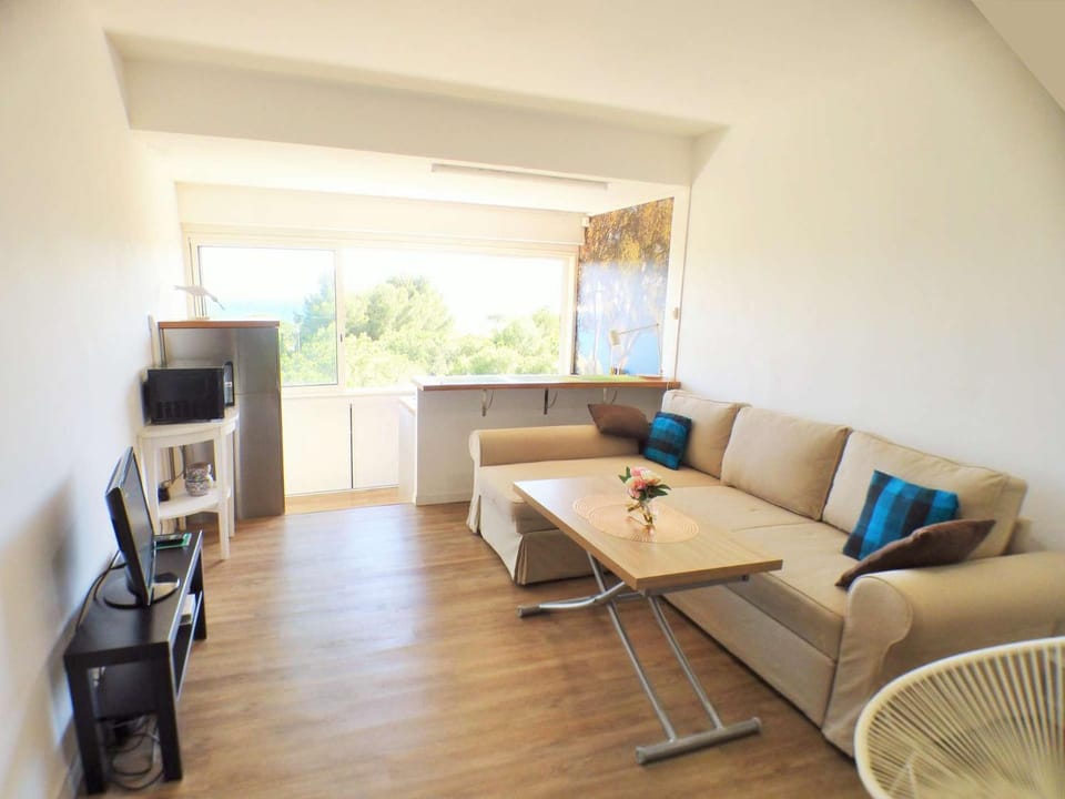 Vue mer, climatisation, Wifi, plage en face Apartment in La Seyne-sur-Mer