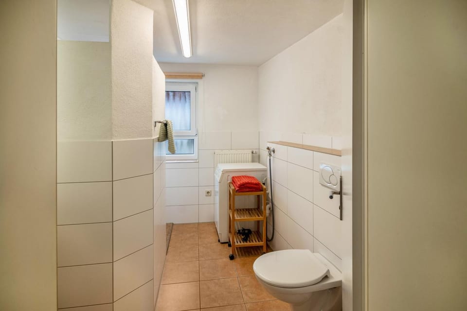 Bathroom, Living room