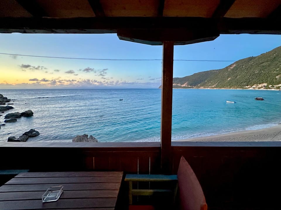 Balcony/Terrace, Dining area, Beach, Sea view