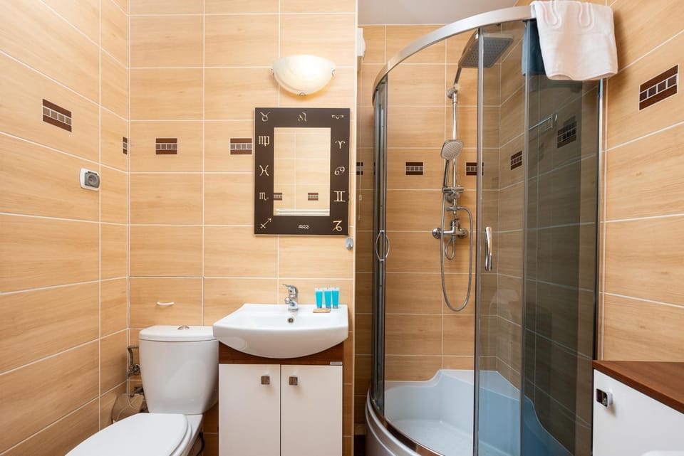Shower, Toilet, Bathroom, towels