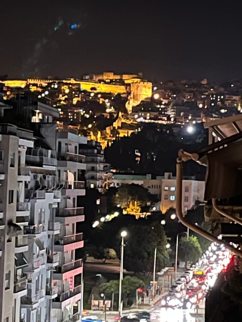 Night, Bird's eye view, City view, Street view