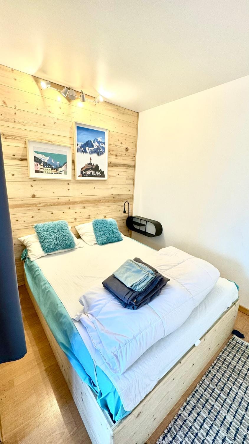 Apartement vue montage magnifique 2ch 5mn piste 3 Apartment in Les Houches