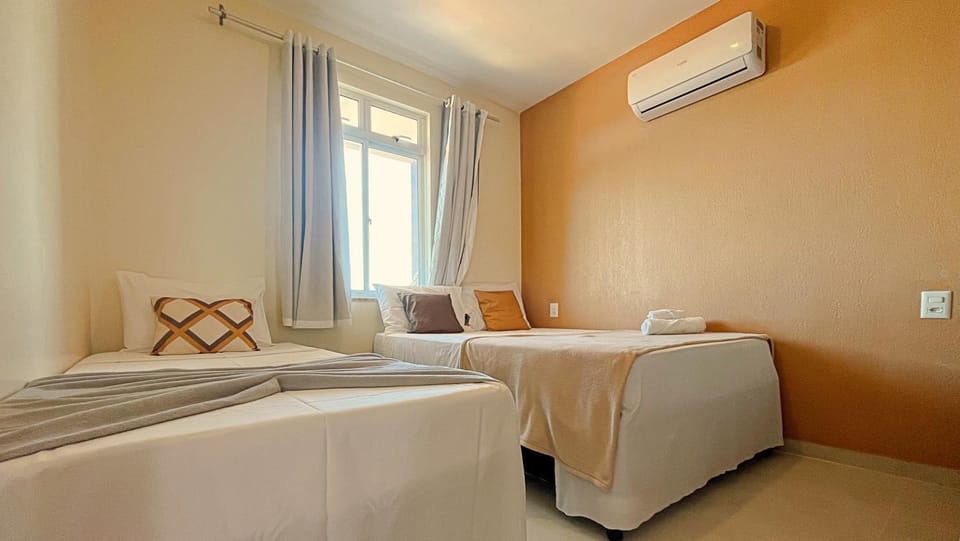 Bed, Photo of the whole room, Bedroom, internet, air conditioner