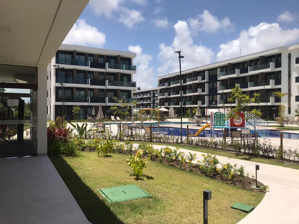 Property building, Garden