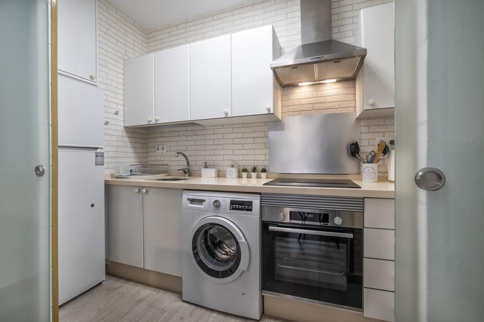 Kitchen or kitchenette, minibar, pet friendly, stove, washing machine