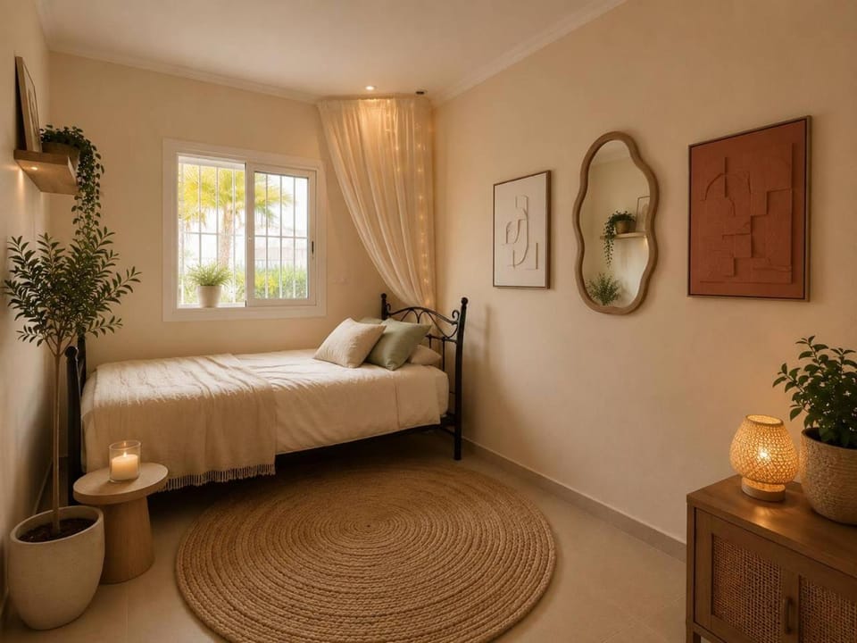 Bed, Bedroom