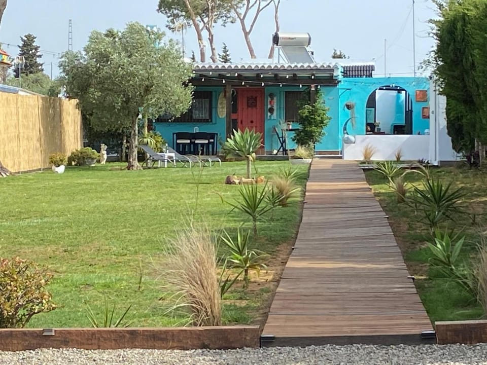 Property building, Garden view