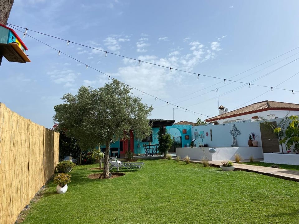 Property building, Garden view