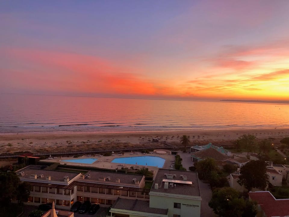 Natural landscape, Bird's eye view, Beach, Sea view, Sunset