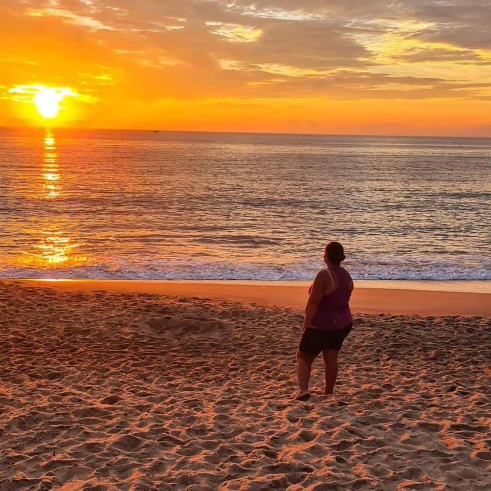 Beach, Sea view, Sunrise