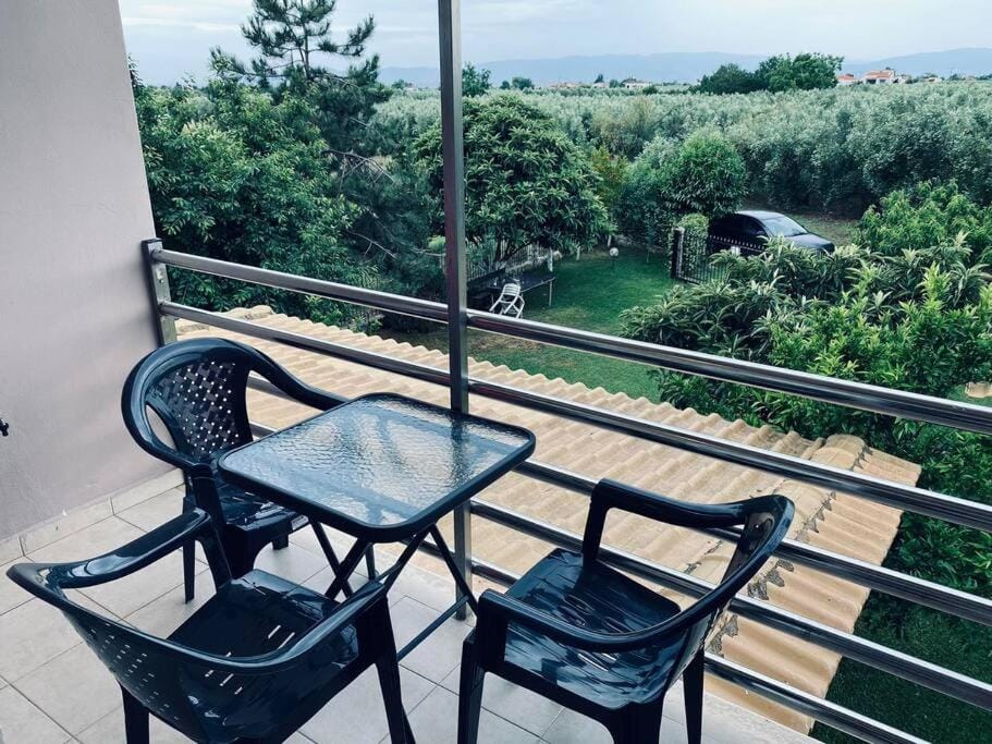 Patio, Spring, Natural landscape, Balcony/Terrace, Dining area, Garden view, Sea view