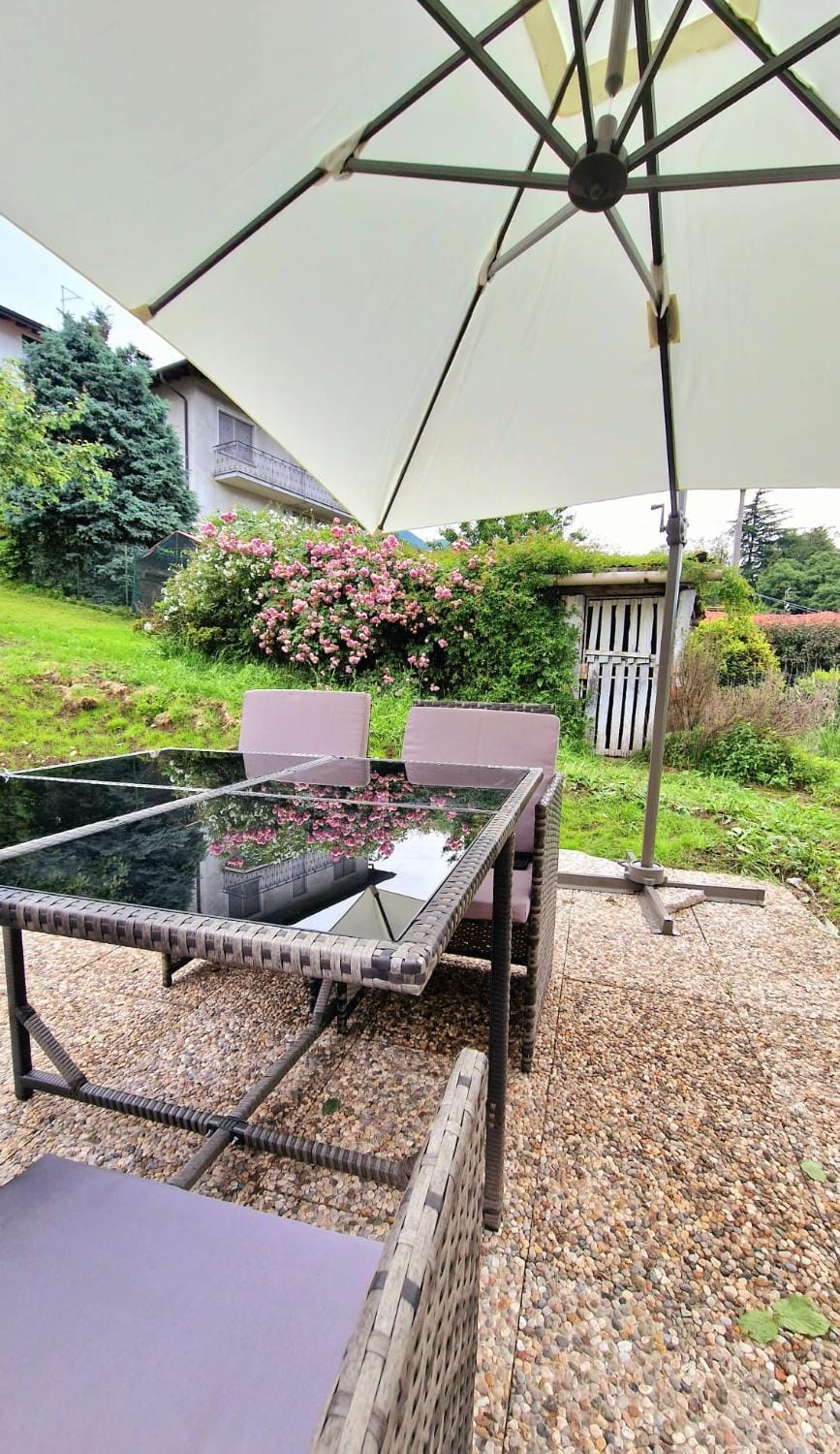Patio, Garden, Living room, Seating area, Garden view