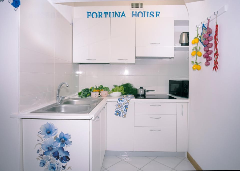 Kitchen or kitchenette, minibar