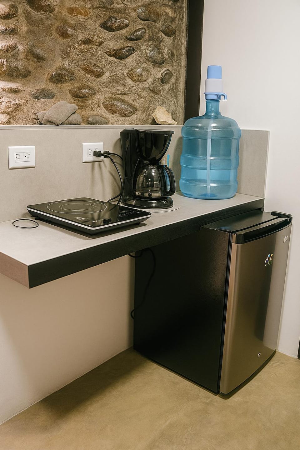 Coffee/tea facilities, stove, kitchen