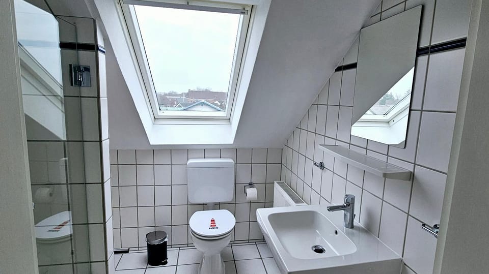 Property building, Bathroom, Living room