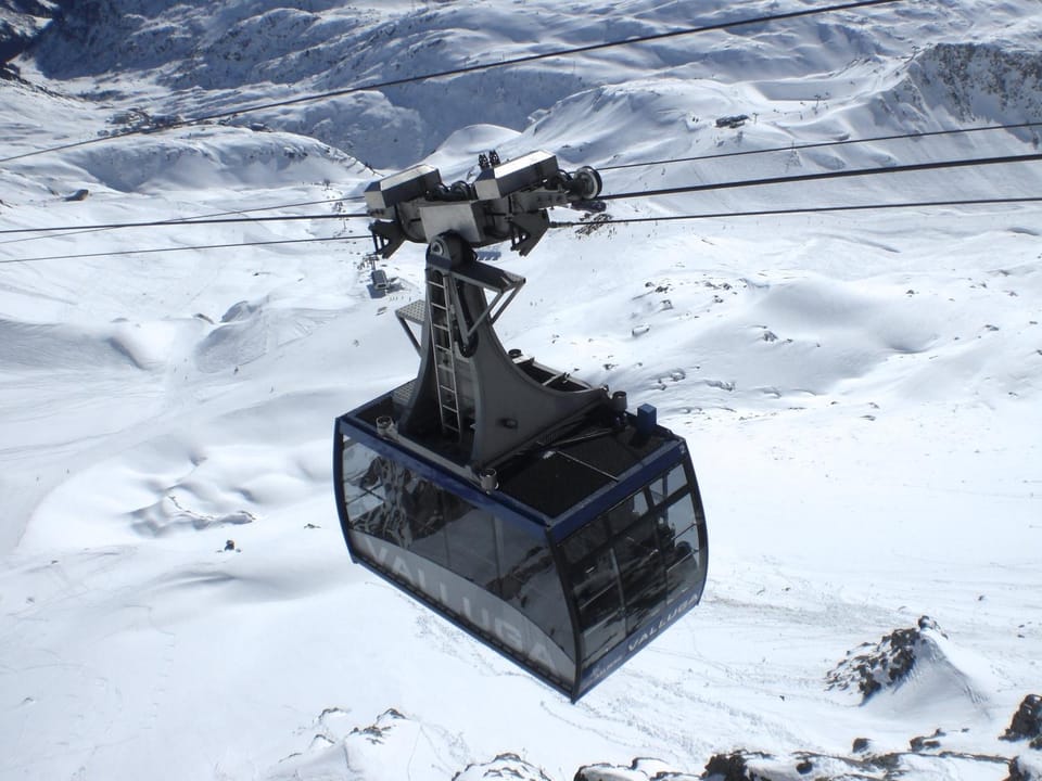 Winter, Skiing