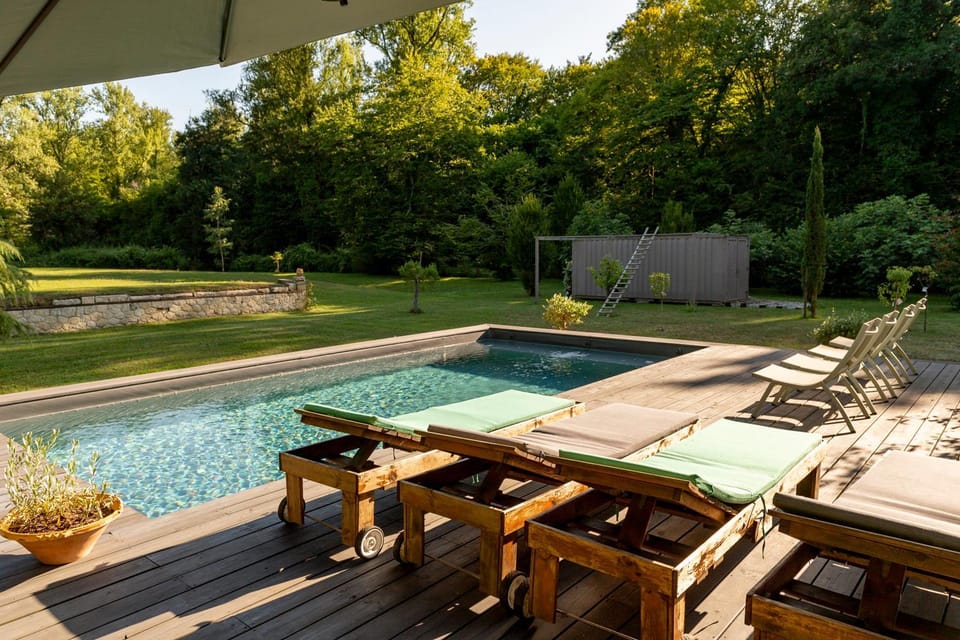 Garden, Balcony/Terrace, Swimming pool